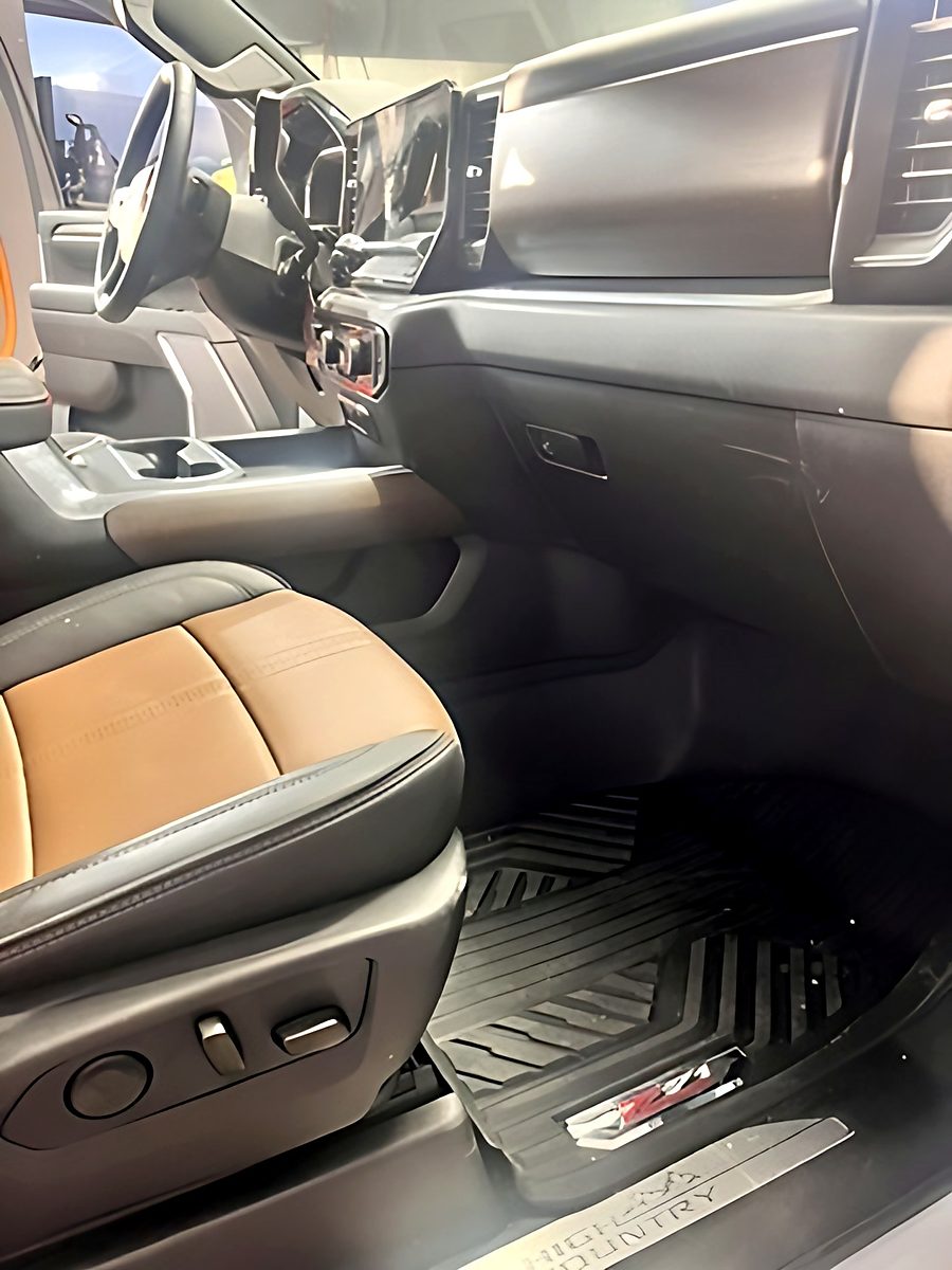 Detailed truck front seats