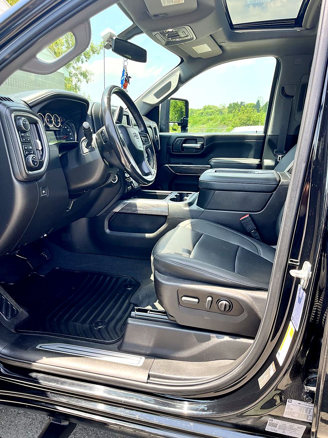 Detailed truck interior